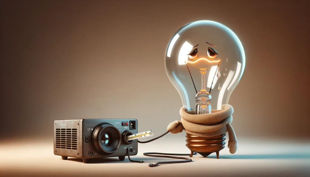 افزایش عمر لامپ ویدئو پروژکتور